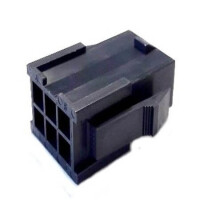 MOLEX-469930610 CON.T.B.4.20MM 6PIN(2X3) MINI FIT MALE BLACK - 1