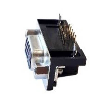 MOLEX-482036063 CONNECTOR 15PIN DSUB RIGHT ANGLE TYPE FEMALE - 1