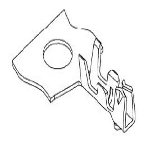 MOLEX-500798000 CONNECTOR HOUSING CRIMP - 1