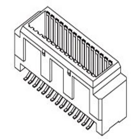 MOLEX-5019203001 CONNECTOR PLUG 0.5MM 30P SMD - 1