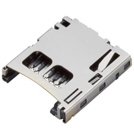 MOLEX-502570-0893 CONNECTOR MICRO SD CARD PUSH-PUSH R/A - 1