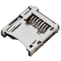 MOLEX-5027740891 CONNECTOR MEMORY CARD 1.10MM microSD - 1