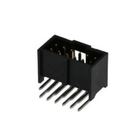 MOLEX-90130-3212 CONNECTOR HEADER R/A 12POS 2.54MM - 1