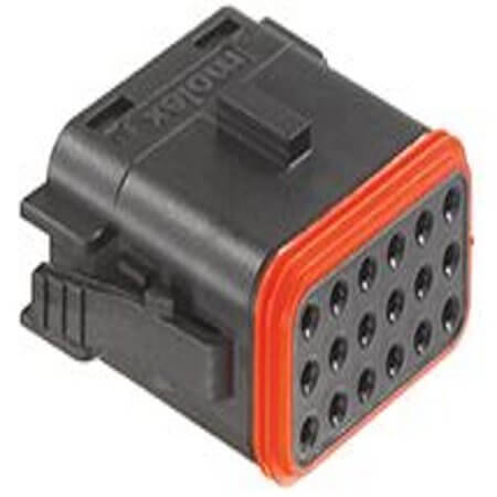 MOLEX-934457111 CONNECTOR PLUG 18P ASSY KY OPTN A W/SL - 1