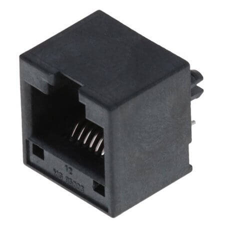 MOLEX-955032884- CONNECTOR MOD JACK 8P8C VERT UNSHLD - 1