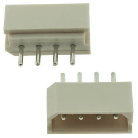 MOLEX-0022035045 CON.T.B.2.50MM 4P 180C MALE MOLEX - 1