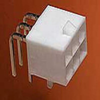 MOLEX-0039291048 CON.T.B.4.20MM 4PIN (2x2) MALE 90C PITCH HEADER - 1