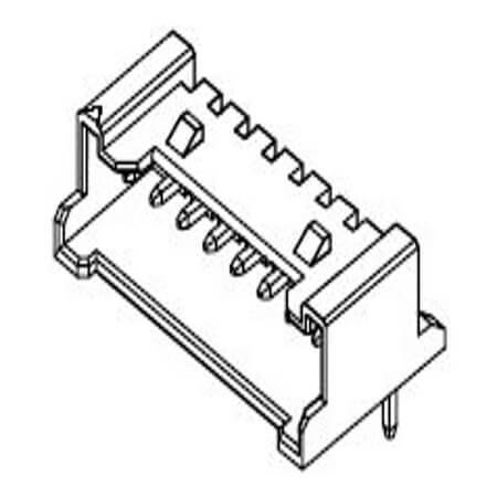 MOLEX-0353630260 CON.T.B.2.00MM 2PIN(1X2) THT R/A MALE - 1