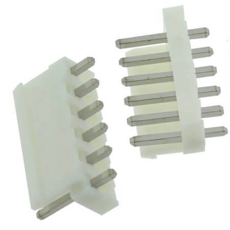 MOLEX-0359780630 CONNECTOR HEADER 3.96mm 6P MALE V/T - 1