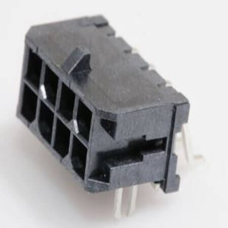 MOLEX-0430450806 CON.T.B.3.00MM 8PIN(2X4) SMT R/A MALE MOLEX - 1