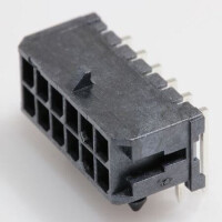MOLEX-0430451200 CONNECTOR HEADER 12PIN 3MM 90C MALE - 1
