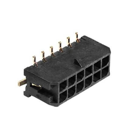 MOLEX-0430451218 CONNECTOR HEADER 3.00M 12PIN SMT MALE - 1
