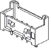 MOLEX-0533750410 CONNECTOR HEADER 2.5MM 4PIN WTB W/KINK VERT - 1
