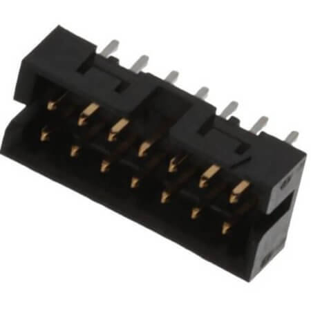 MOLEX-0878311421 CON.T.B.2.00MM 14P 180C HEADER MALE GOLD - 1