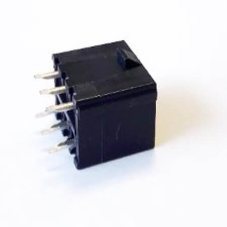 MOLEX-1724470206 CON.T.B.4.20MM 6PIN(2X3) THT V/T MINI FIT MALE BLA - 1