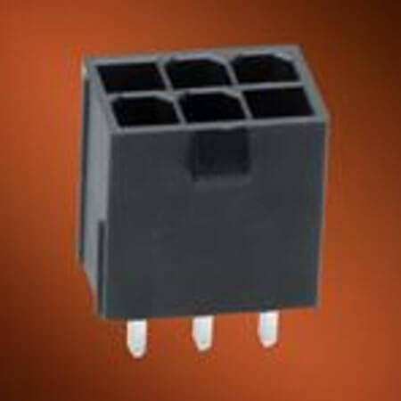 MOLEX-1724470210 CON.T.B.4.20MM 10PIN(2X5) THT V/T MINI FIT MALE BL - 1