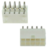 MOLEX-39301102 CON.T.B.4.2MM 10P R/A GOLD MOLEX - 1