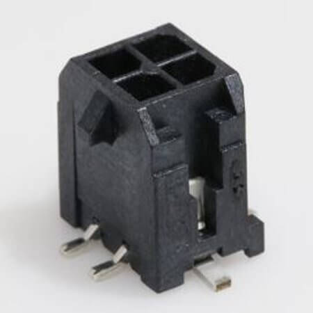 MOLEX-43045-0420 CONNECTOR HEADER 3.00MM 4PIN(2X2) SMT V/T - 1