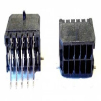 MOLEX-430451009 CONNECTOR HEADER 10POS RT ANG SMD TIN - 1