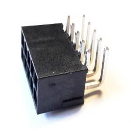 MOLEX-469911010 CON.T.B.4.20MM 10PIN(2X5) THT R/A MINI FIT MALE BL - 1