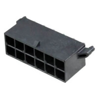 MOLEX-768290012 CONNECTOR HEADER VERT 12POS 5.7MM - 1