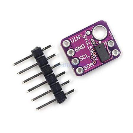 Mor GY-530 VL53L0X Uçuş Süresi ToF Lazer Mesafe Sensörü Modülü - Lehimsiz - 1
