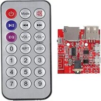 MP3 Bluetooth 4.1 Decoding Module Audio Frequency Receiving Board With Remote Control - With Battery - 1