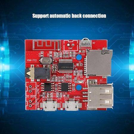 MP3 Bluetooth 4.1 Decoding Module Audio Frequency Receiving Board With Remote Control - With Battery - 4