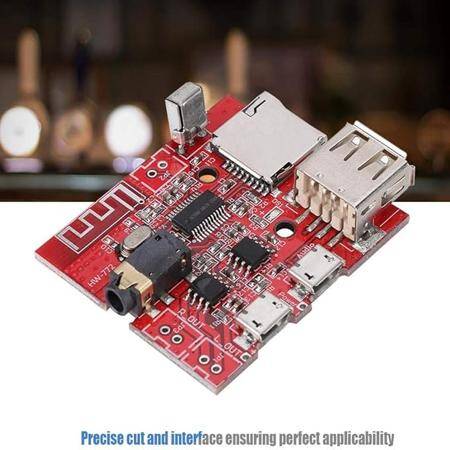 MP3 Bluetooth 4.1 Decoding Module Audio Frequency Receiving Board With Remote Control - With Battery - 5