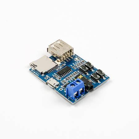 MP3 Nondestructive Decoding Board With Self-Powered TF Card U Dist Decoded Player - 7