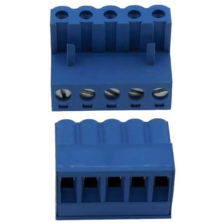 MR-10.205 TERM.BLK.5.08MM 5P FEMALE BLUE - 1