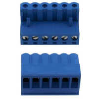 MR-10.206 TERM.BLK.5.08MM 6P FEMALE BLUE - 1