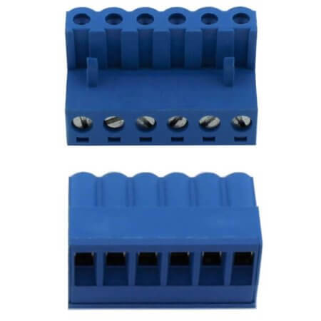 MR-10.206 TERM.BLK.5.08MM 6P FEMALE BLUE - 1