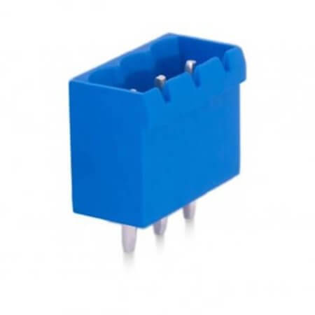 MR-10.453 TERM.BLK.5.08MM 3P 180C MALE CLOSED BLUE - 1