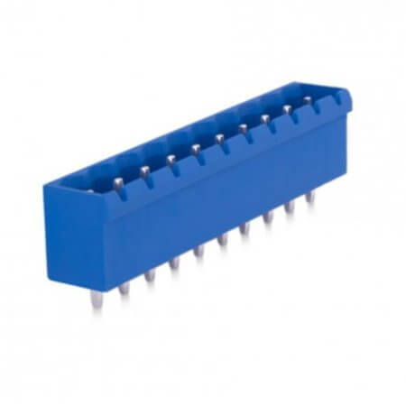 MR-10.460 TERM.BLK.5.08MM 10P 180C MALE BLUE CLOSED - 1