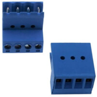 MR-10.604 TERM.BLK.5.08MM 4P MALE 90C BLUE - 1