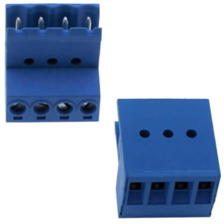 MR-10.604 TERM.BLK.5.08MM 4P MALE 90C BLUE - 1