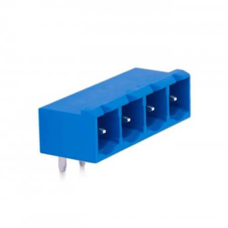 MR-10.804 TERM.BLK.7.62MM 4P 90C MALE BLUE - 1