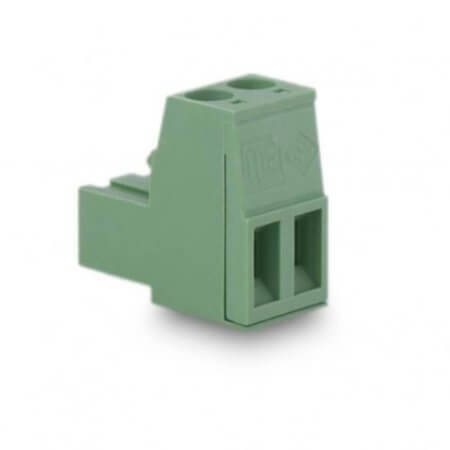 MR-11.011- TERM.BLK.3.81MM 2P FEMALE GREEN - 1