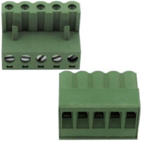MR-11.205 TERM.BLK.5.08MM 5P FEMALE GREEN - 1