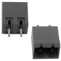 MR-14.452 TERM.BLK.5.08MM 2P 180C MALE GREY - 1