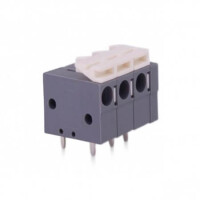 MR-34.160 TERM.BLK.7.62MM 3P PCB TYPE GRAY - 1