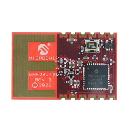 MRF24J40MA-I/RM RF TRANSCEIVER MODULE TXRX RF IEEE 2.4GHZ SMD - 1