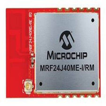 MRF24J40ME-I/RM RF TRANSCEIVER MODULE TXRX 2.4 GHZIEEE802.15.4 SMD - 1