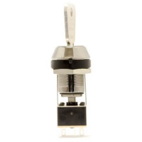 MSL8602B SWITCH KEYLOCK DPST 2 POS. 90° SOLDER 4/80A 240VAC - 1