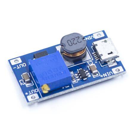 MT3608 XY-016 2A Max DC-DC Step Up Power Module Booster Power Module - 1