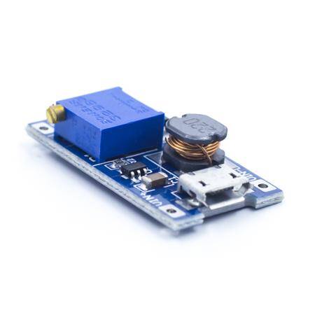 MT3608 XY-016 2A Max DC-DC Step Up Power Module Booster Power Module - 4