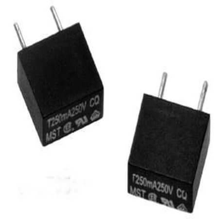 MTS0500A FUSE 0.5A 250V BOX TYPE RADIAL - 1