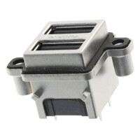 MUSB-C511-00 CONNECTOR USB PANEL MOUNT PCB TYPE IP67 - 1