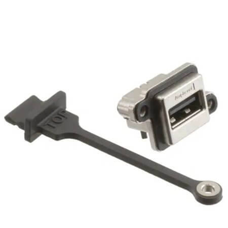 MUSBA51105 CONNECTOR USB A TYPE THT - 1